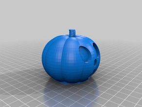 my customized jack o lantern 2 3d print model - Mito3D