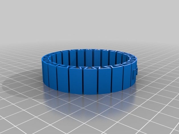 mis personalizado pulsera - nancy las pulseras 3D print model - Mito3D
