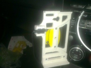 htc one car holder mobile phone mount dock 3d print model - Mito3D