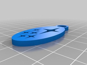 subaru key chain 3d printing baja brz forester impreza outback sti wrx 3d print model - Mito3D