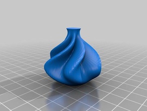 organic vase 1 containers customized 3d print model - Mito3D