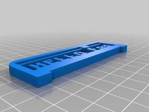 hello fab signs & logos customized 3d print model - Mito3D