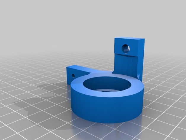 supporto inferiore con end-Punkt 3D print model - Mito3D
