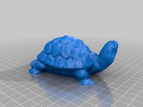 tartaruga varreduras réplicas 3d print model - Mito3D