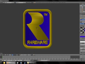 rareware-logo Spielzeug & game Zubehör 3d print model - Mito3D