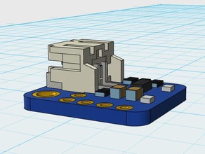 adafruit pro abalorio de liion lipoly mochila la electrónica baratija 3d print model - Mito3D