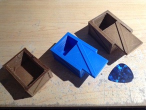 madeira de caixote tampa deslizante porta-ferramentas & caixas laywoo-d3 deslizamento 3d print model - Mito3D