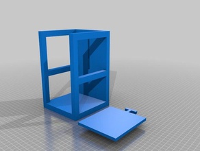cup holder fridge kitchen & dining refrigerator 3d print model - Mito3D