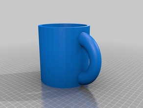 mug kitchen & dining 3d print model - Mito3D