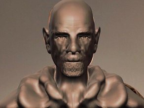 heisenberg - sculptris sculture 3d print model - Mito3D