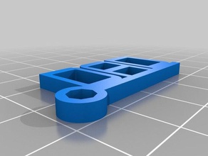 Vati keychain Schlüsselanhänger kundengebundene 3d print model - Mito3D