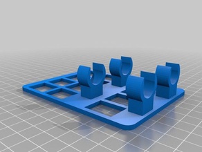 my customized aquarium heater bracket hobby 3d print model - Mito3D