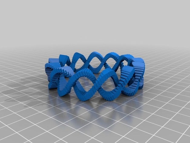 my customized cubist torus math art 3D print model - Mito3D