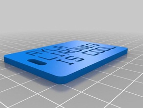 ayla-tag - Organisation kundengebundene 3d print model - Mito3D
