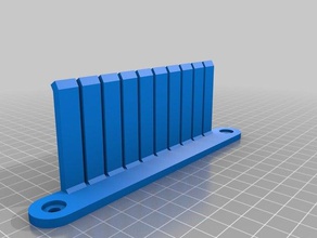 meine individuelle jumper-Draht-rack Werkzeug-Halterungen & - Boxen kundengebundene 3d print model - Mito3D