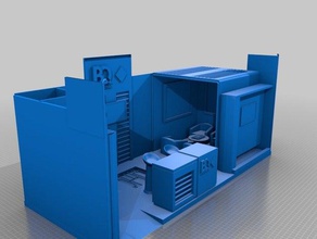 bq - stand de 2014 stm sabic evento las estructuras edificios 3d print model - Mito3D