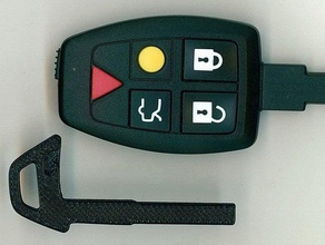 2006 volvo v50 araba Anahtarlık Otomotiv anahtar tutucu özellik 3d print model - Mito3D