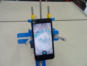 universal-Handy-Mikroskop-adapter Biologie Mikroskop 3d print model - Mito3D