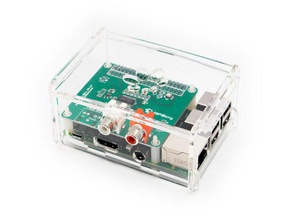 hifiberry case+ elektronik dac digi ahududu raspberry pi durumda 3d print model - Mito3D