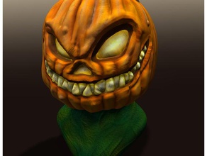 jack art la fête d'halloween jack-o-lantern 3d print model - Mito3D