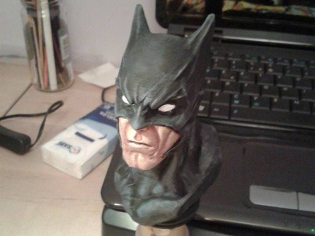 dark knight Büste 40 - 10,2 cm Skulpturen andrea tarabella bat batman die Charakter comic dc gotham held Mann Nacht Skulptur Superheld 3D print model - Mito3D