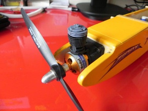 kukla cox motor silindir r c araçlar fırçasız cox049 motoru 3d print model - Mito3D