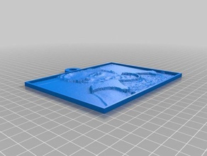zjy nei 2d sanat özelleştirilmiş 3d print model - Mito3D