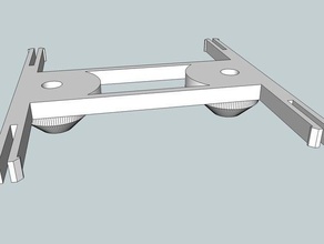 printrbot metal simples de filamentos berço v20 Impressora 3d acessórios filamento titular 3d print model - Mito3D