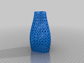 vase low smart3dprint decor smart3d vaas 3d print model - Mito3D