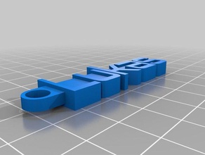 lukas organización personalizado 3d print model - Mito3D