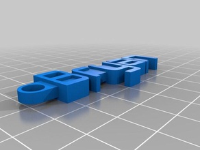 lukas de l'organisation personnalisé 3d print model - Mito3D
