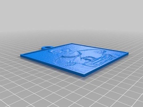 158963 2d art personnalisé 3d print model - Mito3D