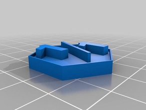 la magie de collecte jeton 1 L'impression 3d cueillette mtg 3d print model - Mito3D