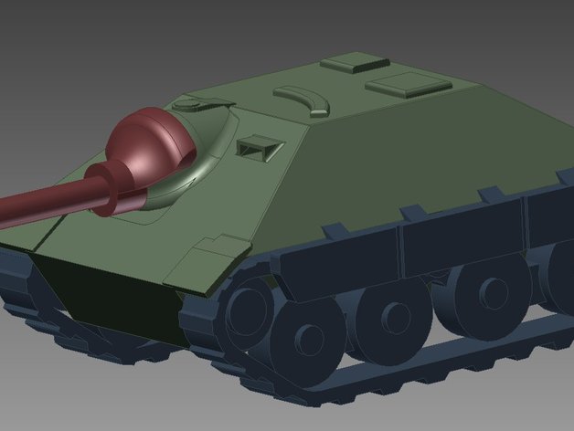 hetzer modelos panther panzer tanque tigre 3D print model - Mito3D