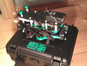 hovership remix naze32 mobius çıkarılabilir pil r c araçlar 3d print model - Mito3D