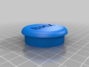 bmx peg tampa de extremidade final 3d print model - Mito3D