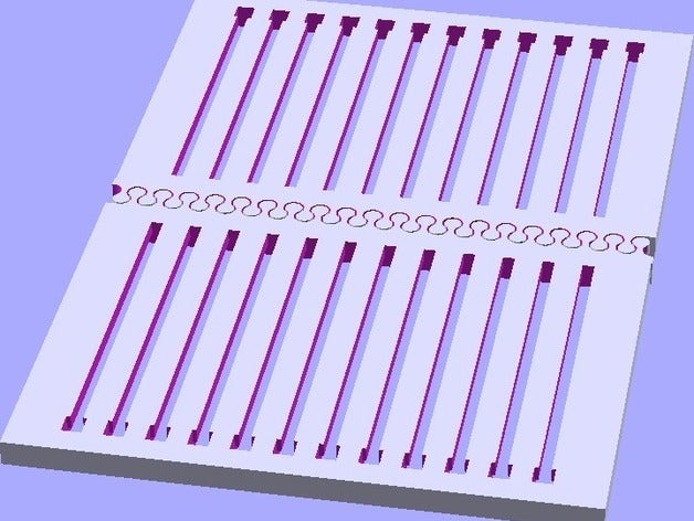 configurable pour rail en t de la table d'autres l'écrou 3d pinces cnc gabarits modèle openscad fente plaque outils 3D print model - Mito3D