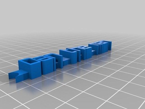 dan el hombre organización personalizado 3d print model - Mito3D