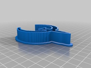 quake cookie cutter kitchen & dining customized 3d print model - Mito3D