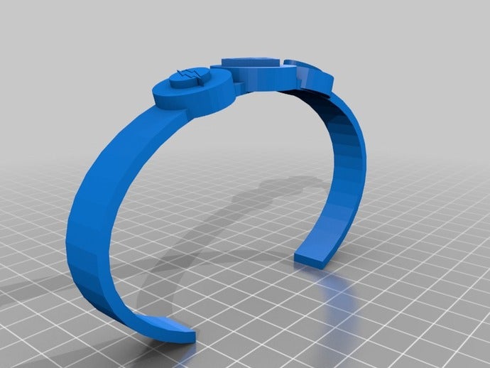 adalet Birliği bilezik aksesuarlar özelleştirilmiş 3D print model - Mito3D