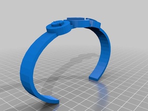 la ligue de justice bracelet accessoires personnalisé 3d print model - Mito3D