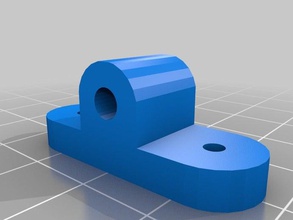 soporte de 4 mm eje rc vehículos engranaje modelo parte juguete 3d print model - Mito3D