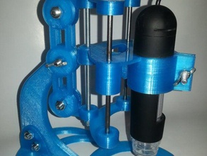 microscopio usb digital de pie la cámara el 3d print model - Mito3D