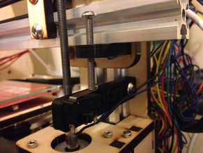 simple z end stop prusa i3v makerfarm 3d printer parts endstop 3d print model - Mito3D