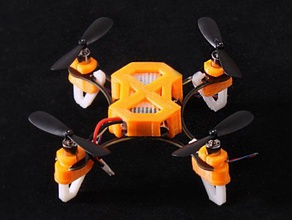 elf drone open source fpv quad hexa electronics 3d printed hardware 3d print model - Mito3D