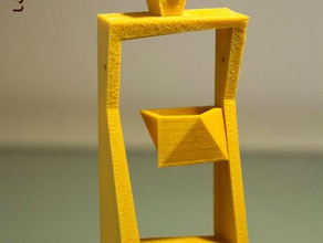 premio hackerina oro Skulpturen 3d print model - Mito3D