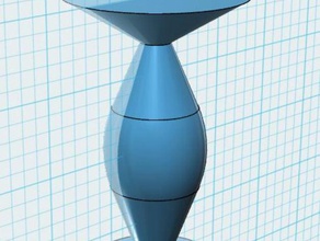 futuriste vase art bouqet fleurs 3d print model - Mito3D