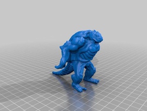 123d creature turtlebeast sculptures app autodesk caractère ipad 3d print model - Mito3D