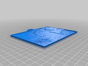travis resim 2d sanat özelleştirilmiş 3d print model - Mito3D