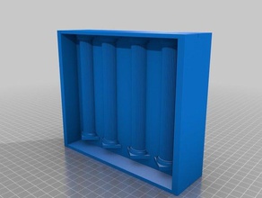 colonna dorica stampo per ghiaccioli 3d print model - Mito3D